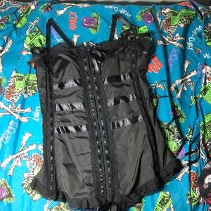 Vintage Hot Topic Goth Corset